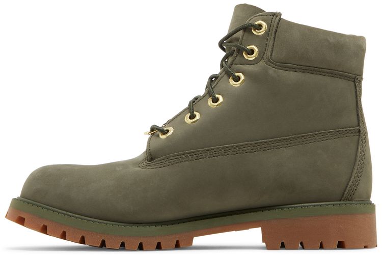 Timberland 6 Inch Premium Junior Dark Green