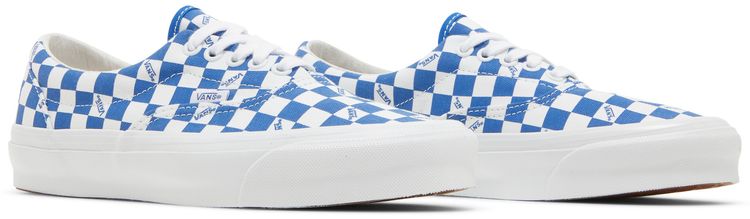 Vans OG Era LX Checkerboard Logo   Nautical Blue