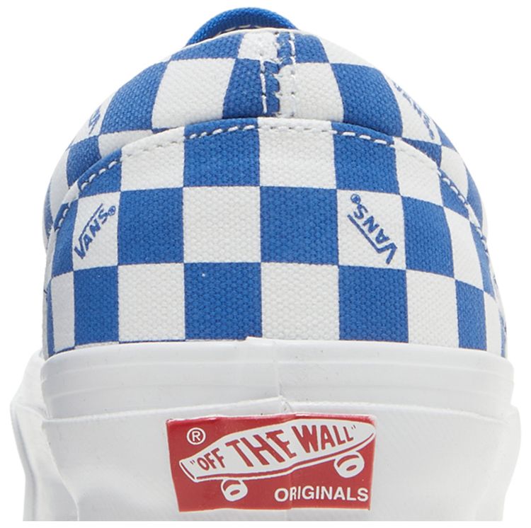 Vans OG Era LX Checkerboard Logo   Nautical Blue