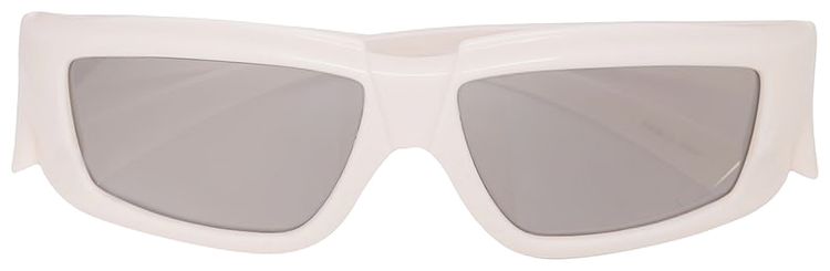 Rick Owens Rick Sunglasses Cream White