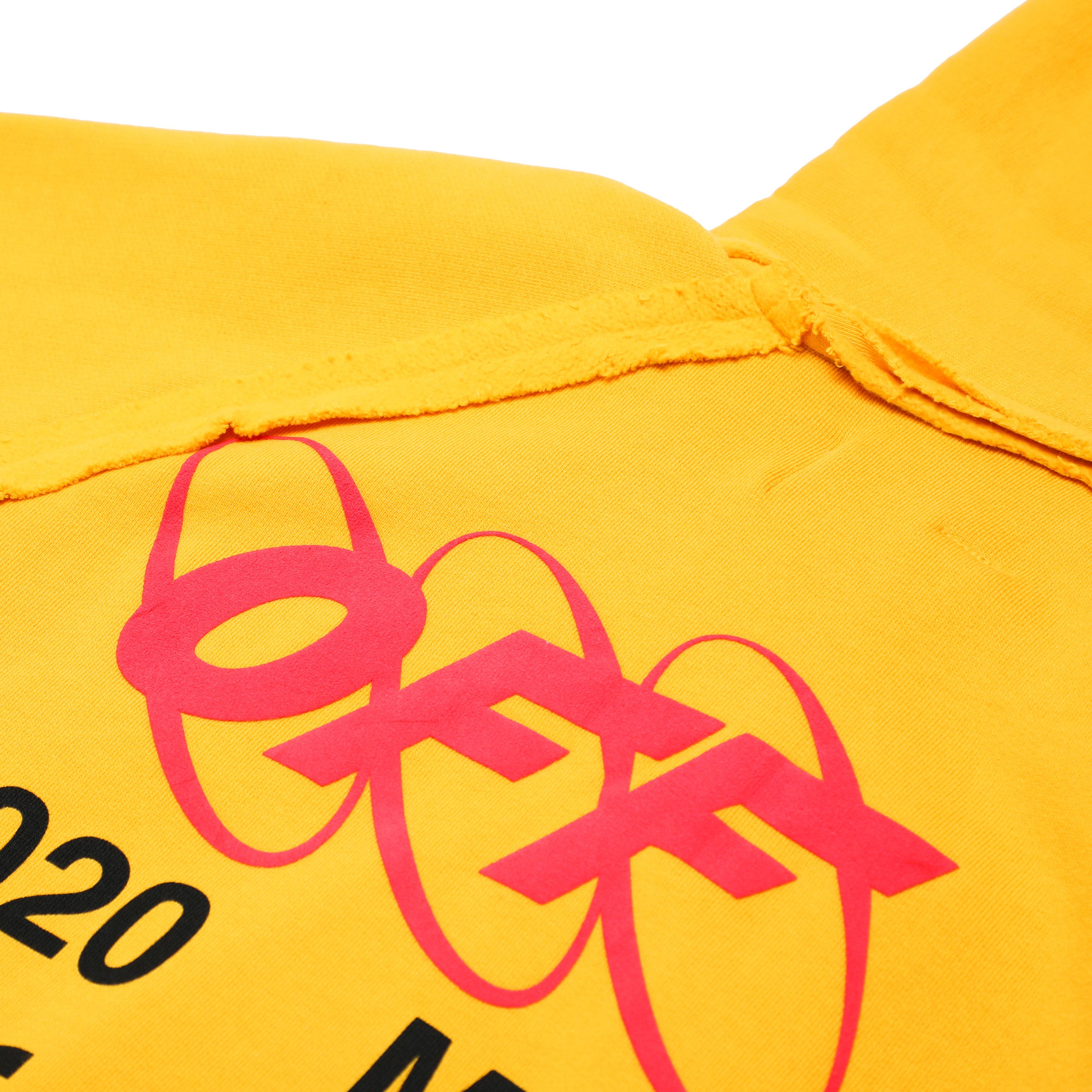 新着入荷の通販 Buy Off-White 'Yellow Hoodie Incomplete Y013 Industrial パーカー