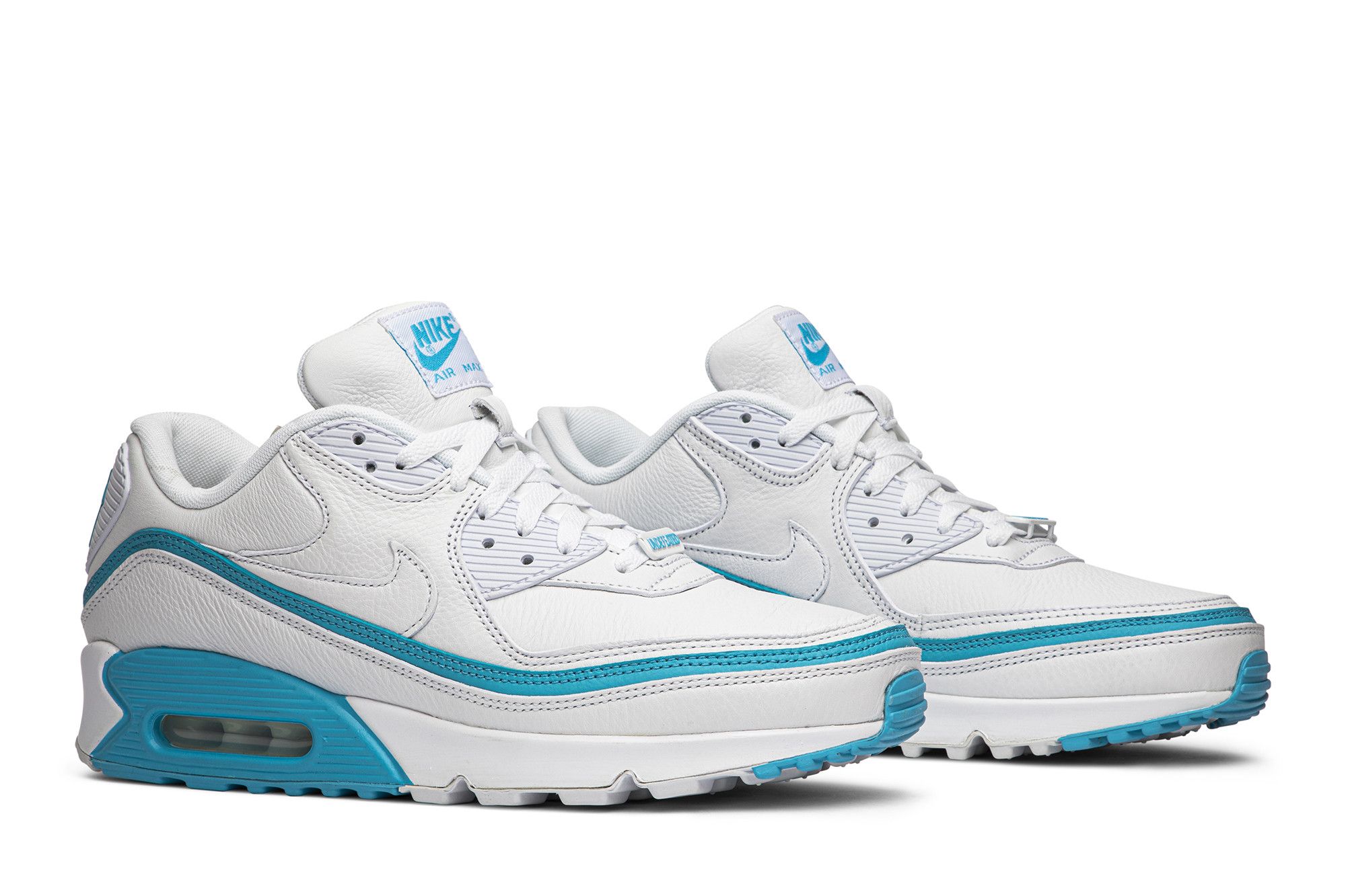 Air max 90 undefeated white blue fury store