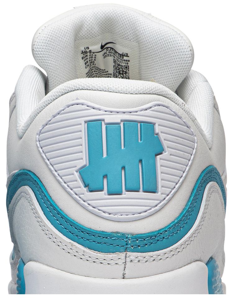 Undefeated x Nike Air Max 90 White Blue Fury