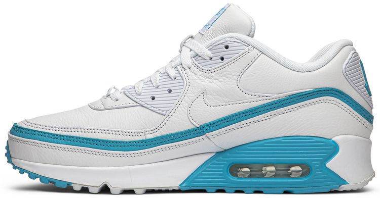 Undefeated x Nike Air Max 90 White Blue Fury