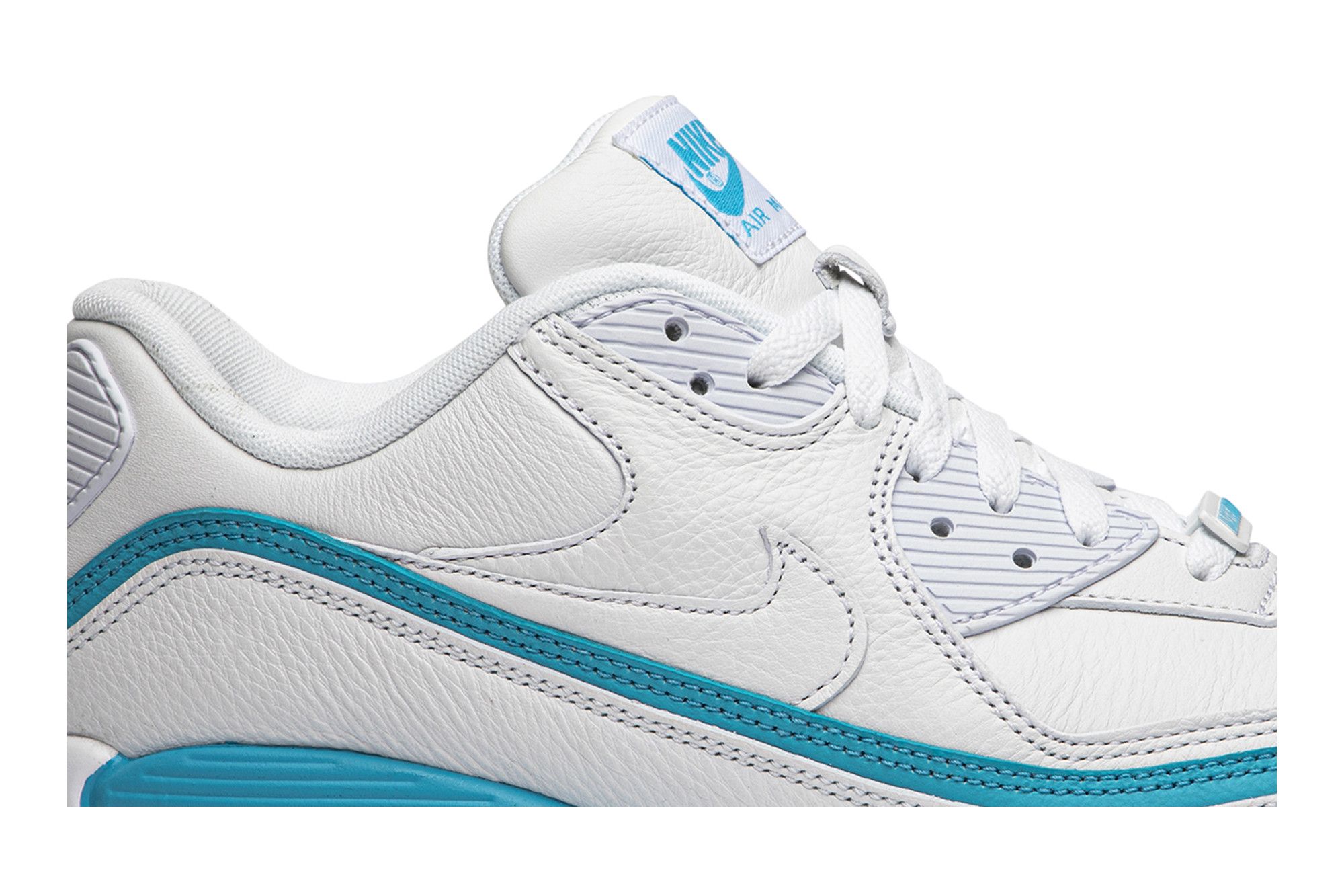 Size 10.0 Undefeated x Air Max 90 White Blue Fury
