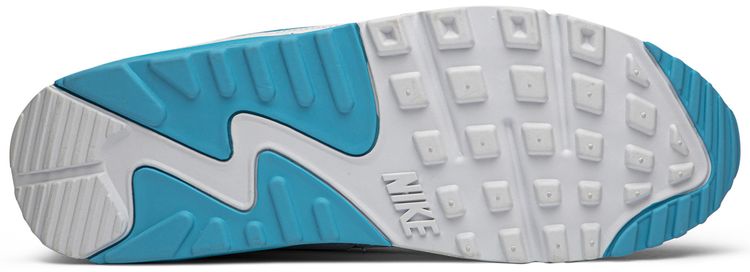 Undefeated x Nike Air Max 90 White Blue Fury