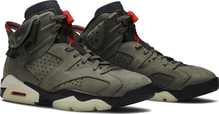 Travis Scott x Air Jordan 6 Retro Olive