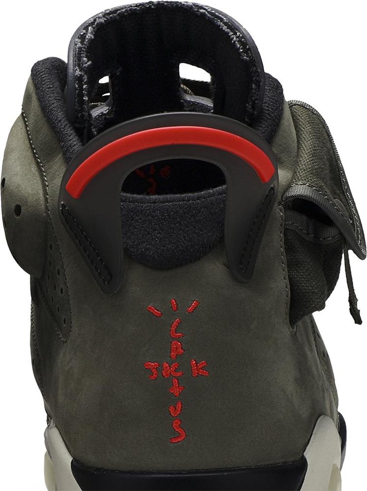 Travis Scott x Air Jordan 6 Retro Olive