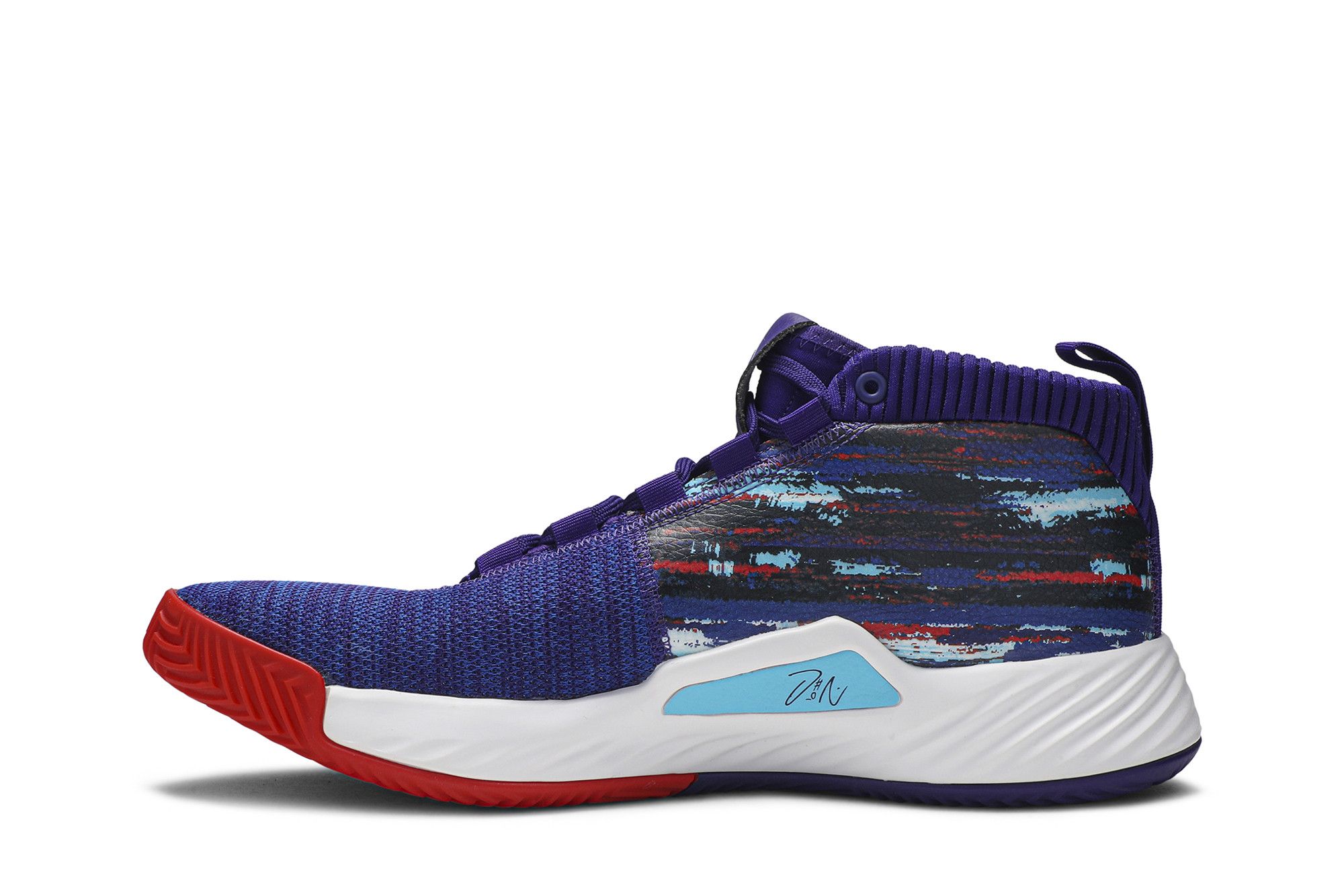 Size 10.0 Dame 5 Collegiate Purple