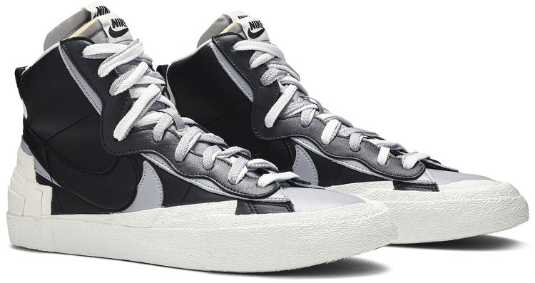 sacai x Nike Blazer Mid Black Grey