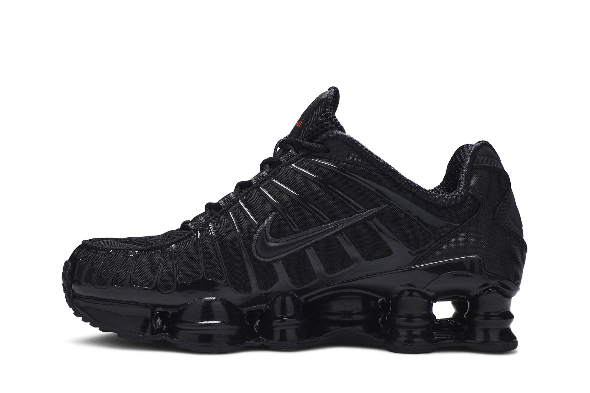靴 Nike Shox TL \"Black/llic Hematite Nike Sneaker Shox TL - Black/Metallic Hematite/Max Orange Women