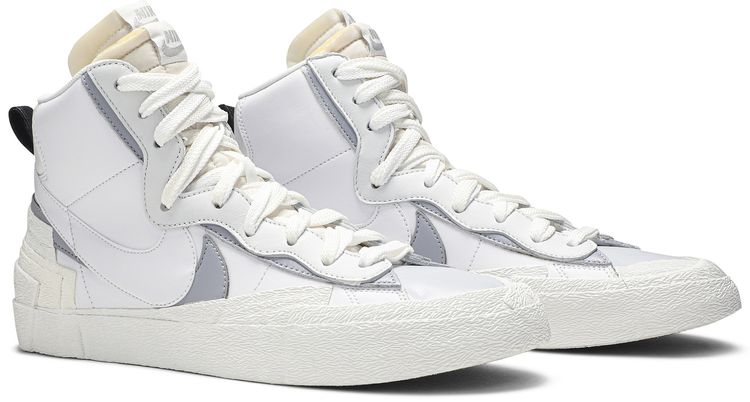 Nike sacai x Blazer Mid White Grey