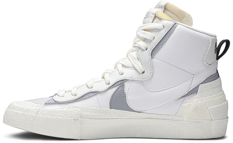 Nike sacai x Blazer Mid White Grey