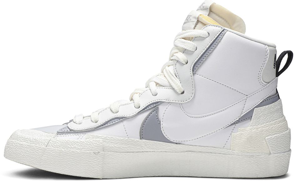 sacai white blazer