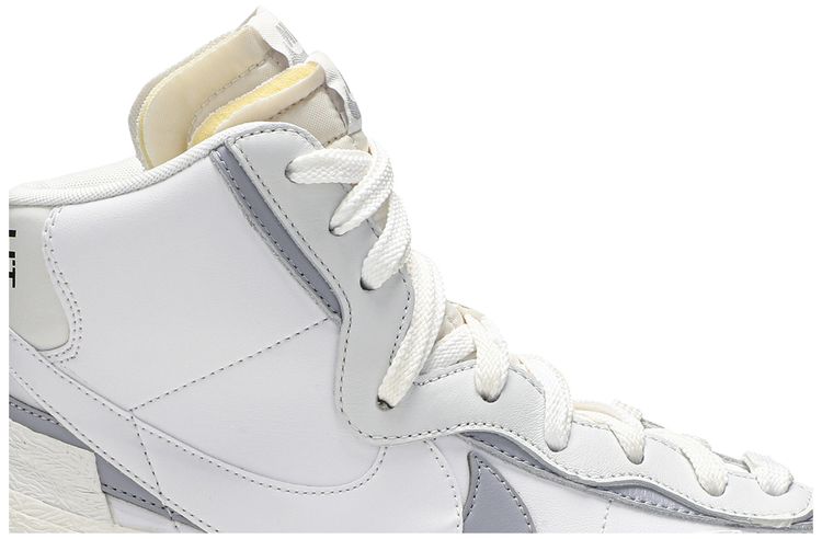 Nike sacai x Blazer Mid White Grey