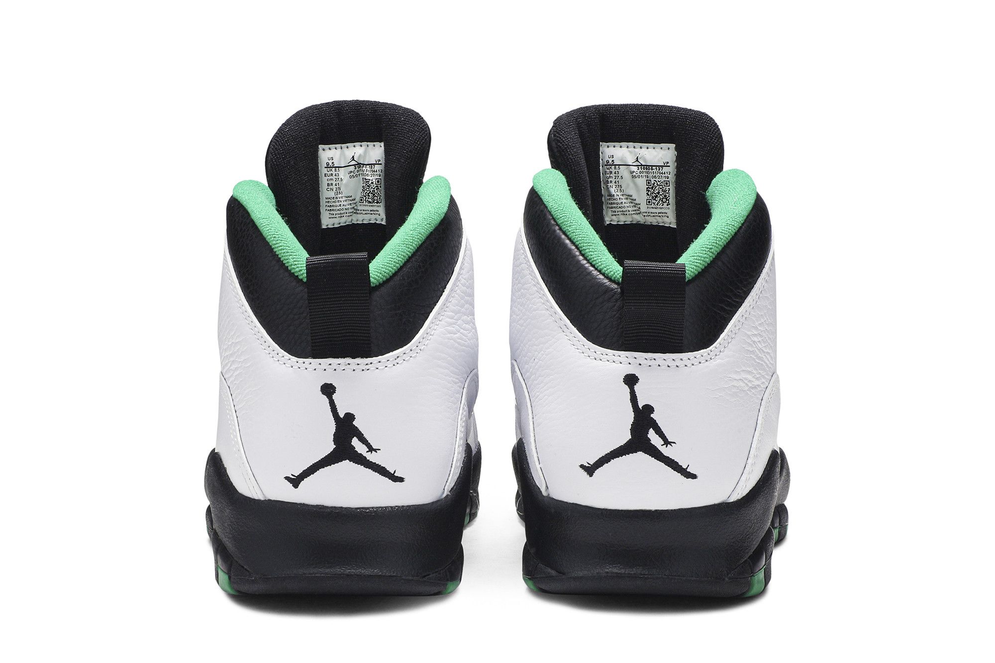 Buy Air Jordan 10 Retro Seattle 2019 310805 137 GOAT CA