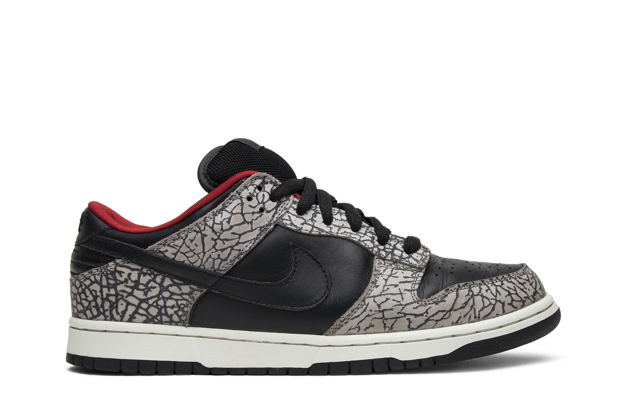 Supreme x Dunk Low Pro SB 'Black Cement' | GOAT