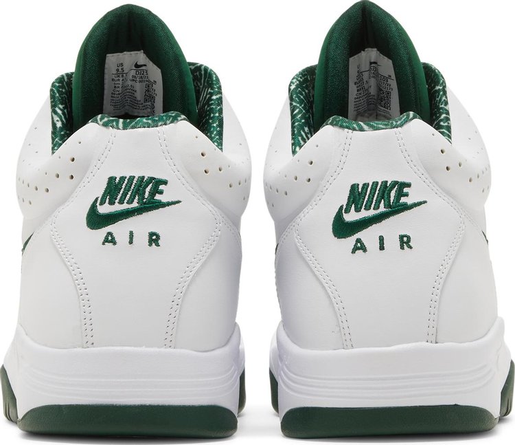 Air Flight Lite Mid White Gorge Green