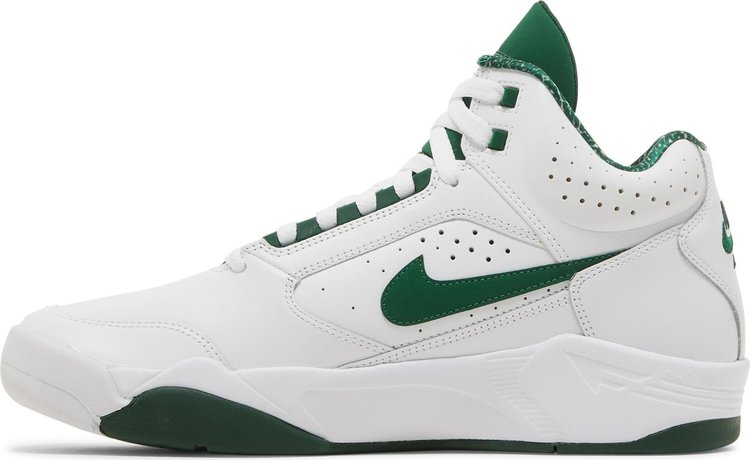 Air Flight Lite Mid White Gorge Green