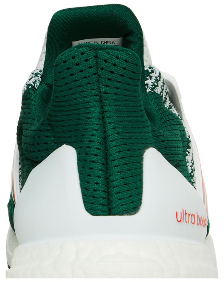 NCAA x adidas UltraBoost 10 Miami Hurricanes