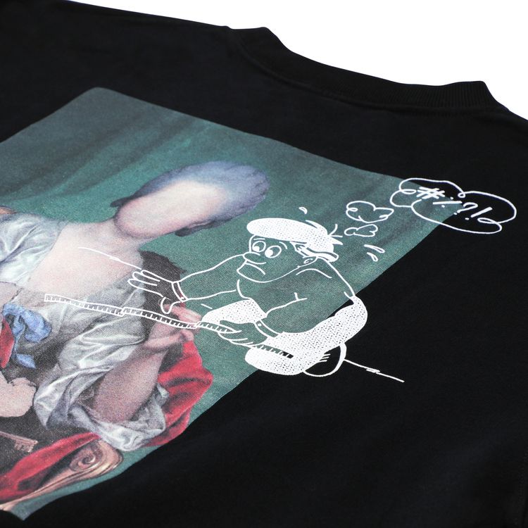 Off White Diag Mariana De Silva Over Crewneck Black