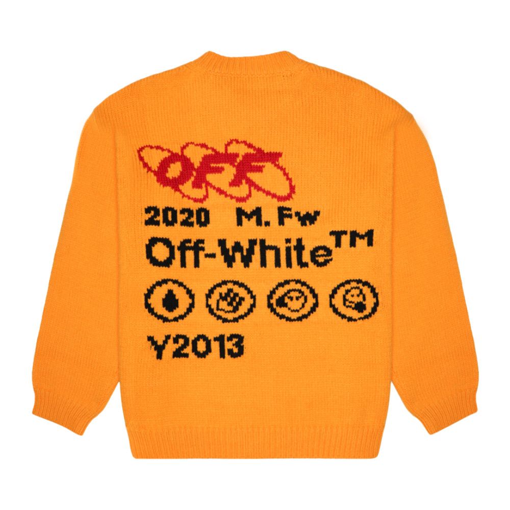 【OFF-WHITE】INDUSTRIAL Y013 KNIT TEE YELLOW BLACK Buy Off-White Industrial Y013 Knit Crewneck 'Yellow