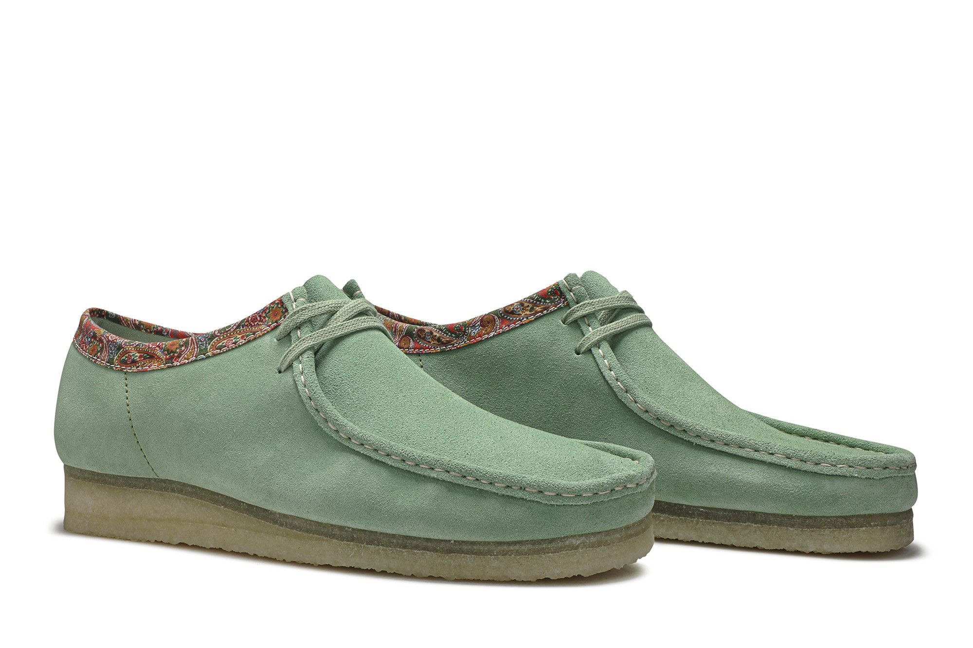 Buy Stüssy x Clarks Wallabee 'Sage' - 261424057070 | GOAT CA