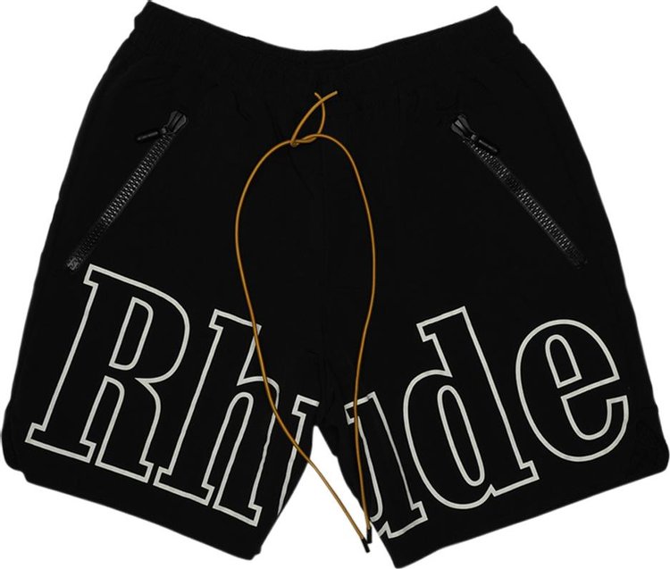 Rhude Swim Trunks Black