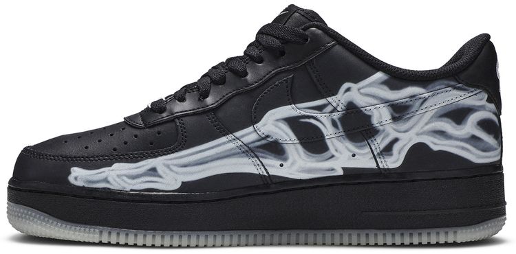 Nike Air Force 1 07 QS Black Skeleton