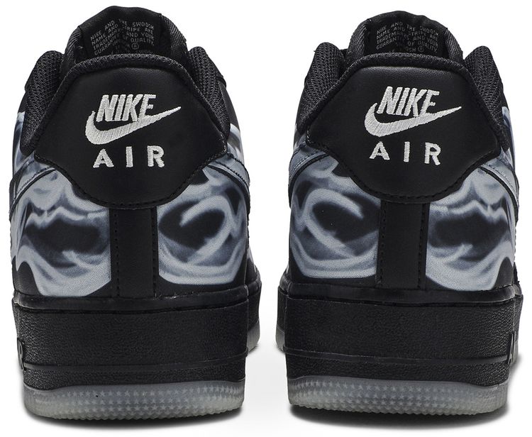 Nike Air Force 1 07 QS Black Skeleton