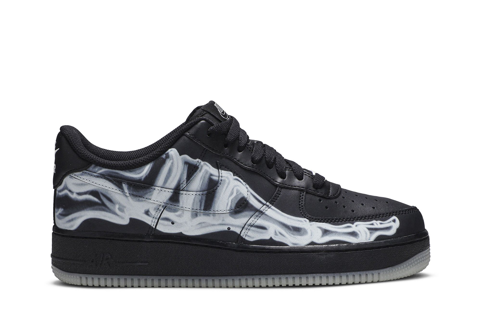 Buy Air Force 1 '07 QS 'Black Skeleton' - BQ7541 001 - Black | GOAT