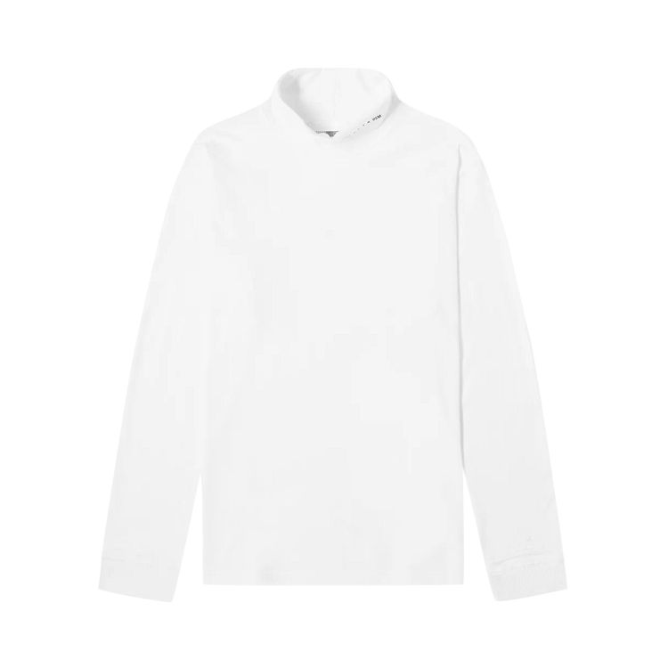 1017 ALYX 9SM Visual Long Sleeve Roll Neck T shirt White