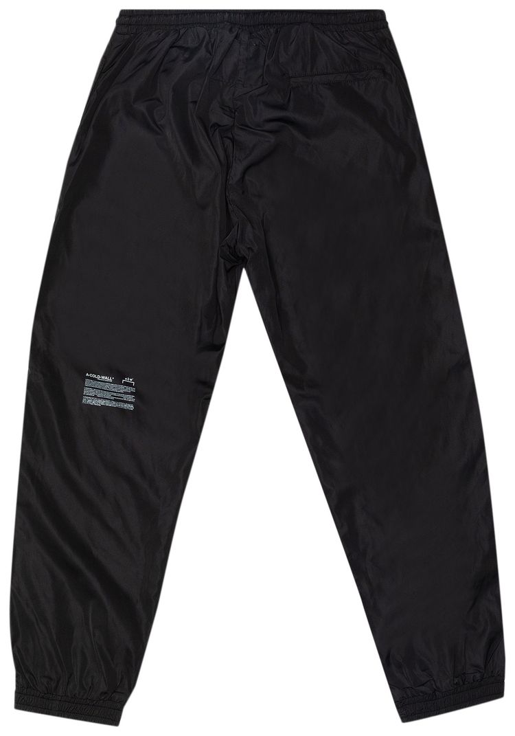 A Cold Wall Rectangle Print Trousers Black