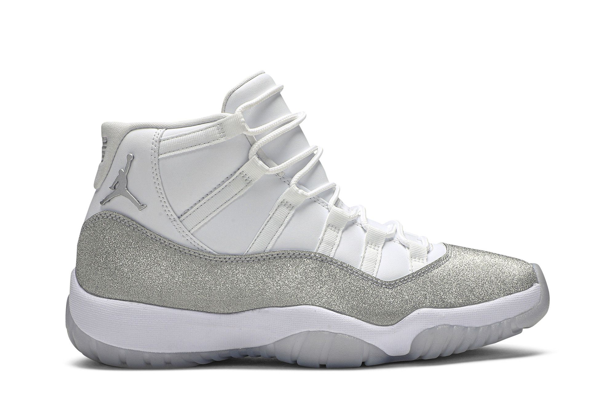 grey sparkly jordans