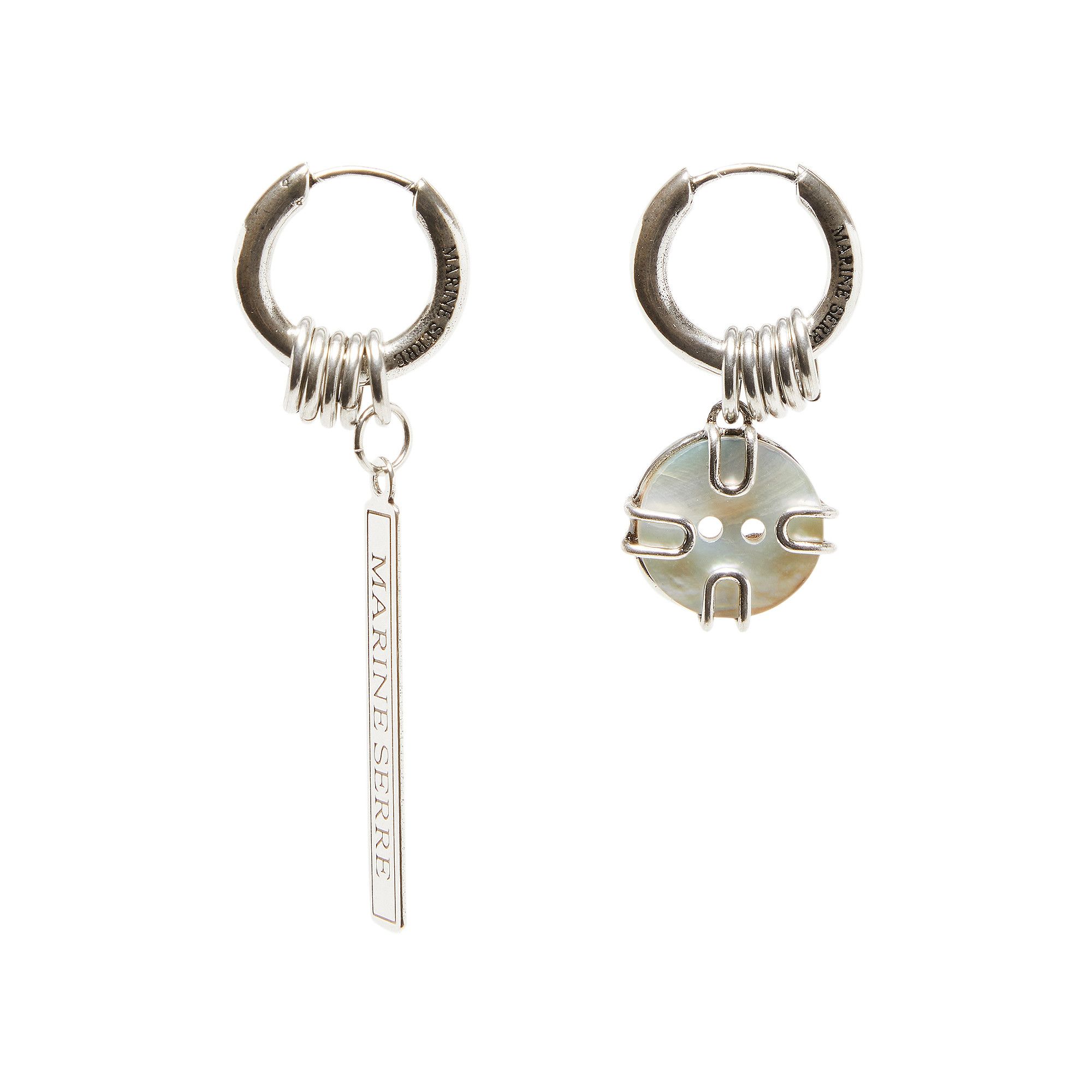 アクセサリーその他 MARINE SERRE JEWELS (UJW111ACLEA0004) MARINE SERRE Woman Jewel Black UJW111ACLEA0004 BK99 (MARINE