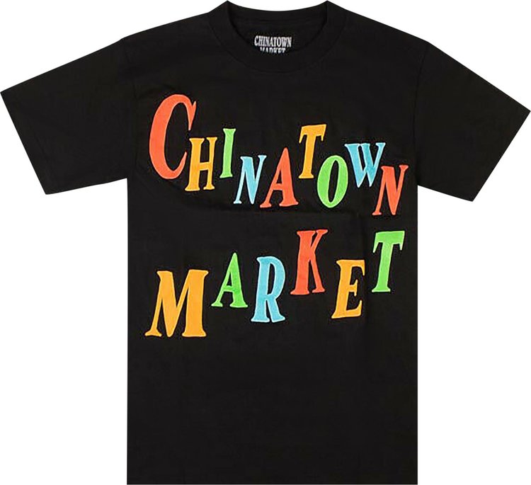 Chinatown Market Logo T Shirt Black