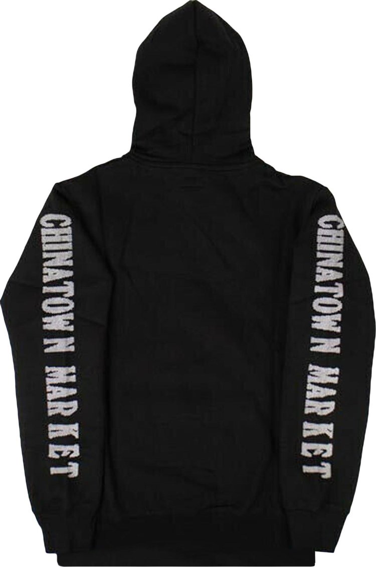 Chinatown Market Print Gun Hoodie Sweatshirt Black