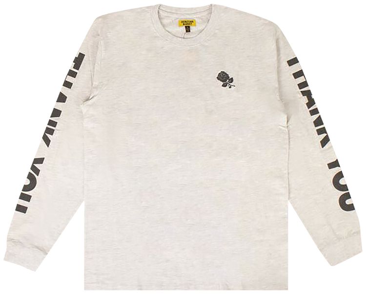 Chinatown Market On Thank You Short Sleeve T Shirt Grey