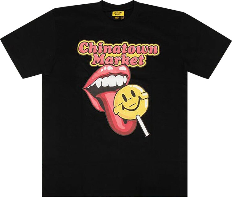 Chinatown Market Lollipop T-Shirt 'Black'