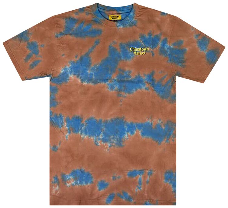 Chinatown Market Tie Dye Lawyer Logo T-Shirt 'Multicolor'