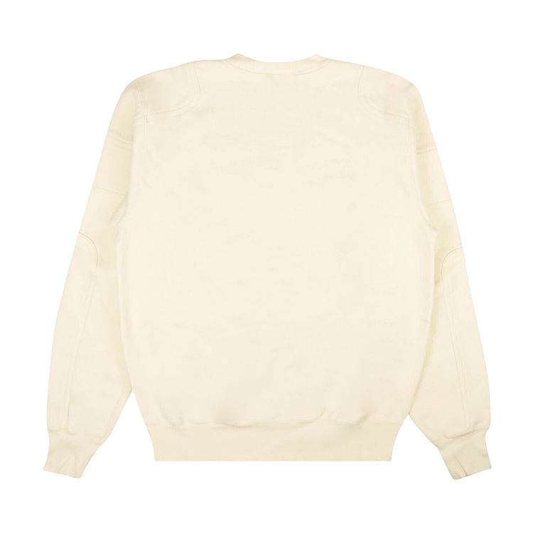 Ambush Panel Crewneck Sweatshirt White