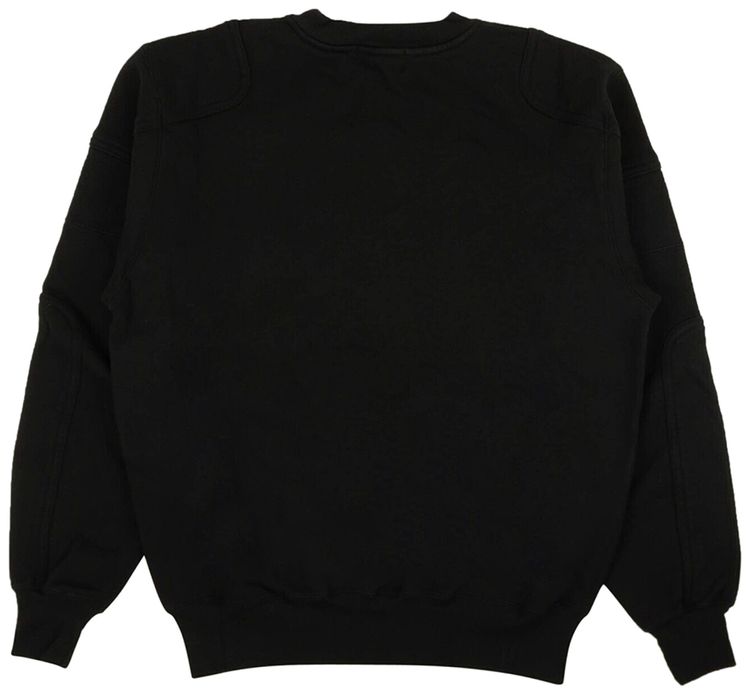 Ambush Panel Crewneck Sweatshirt Black