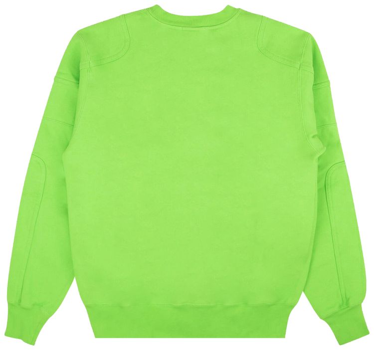 Ambush Panel Crewneck Sweatshirt Green