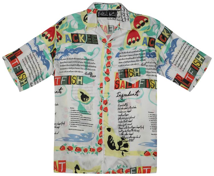 Martine Rose Ackee Print Shirt Ackee