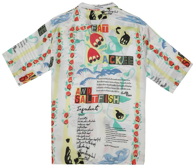 Martine Rose Ackee Print Shirt Ackee