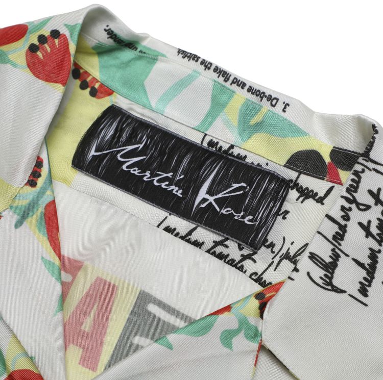 Martine Rose Ackee Print Shirt Ackee