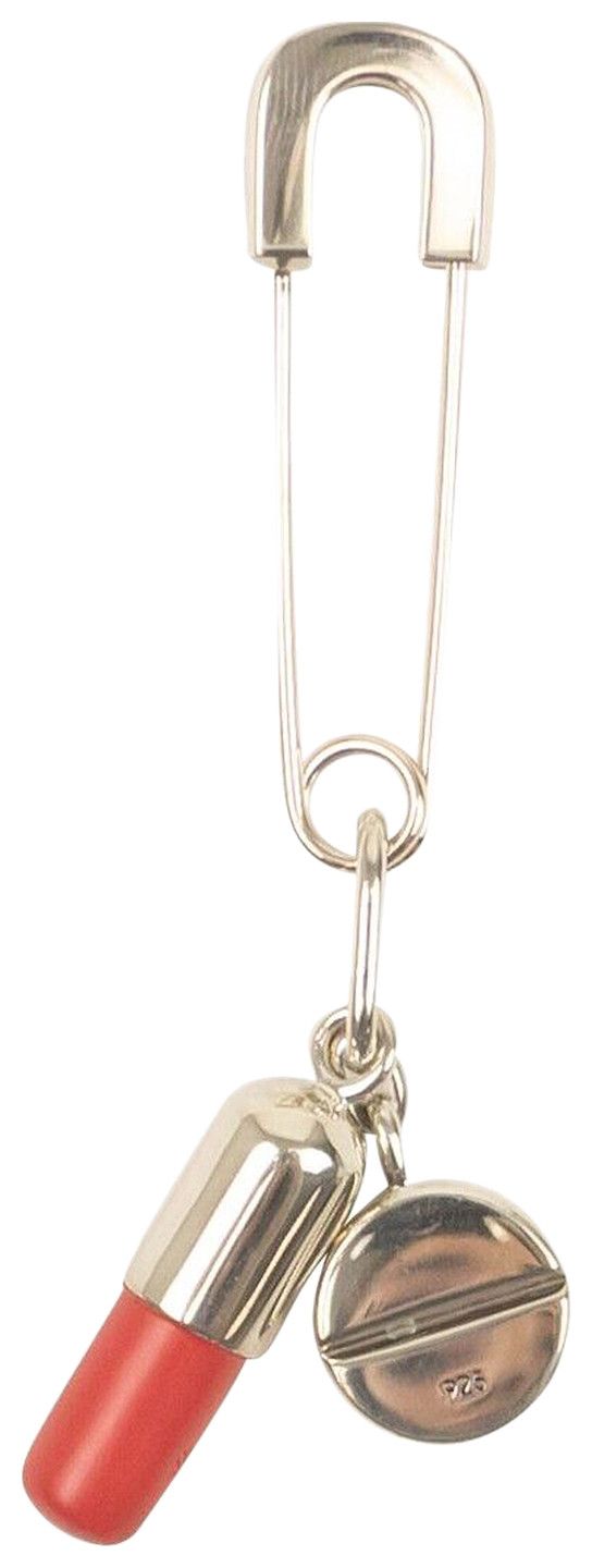 Ambush Pill Charm Earring Grey