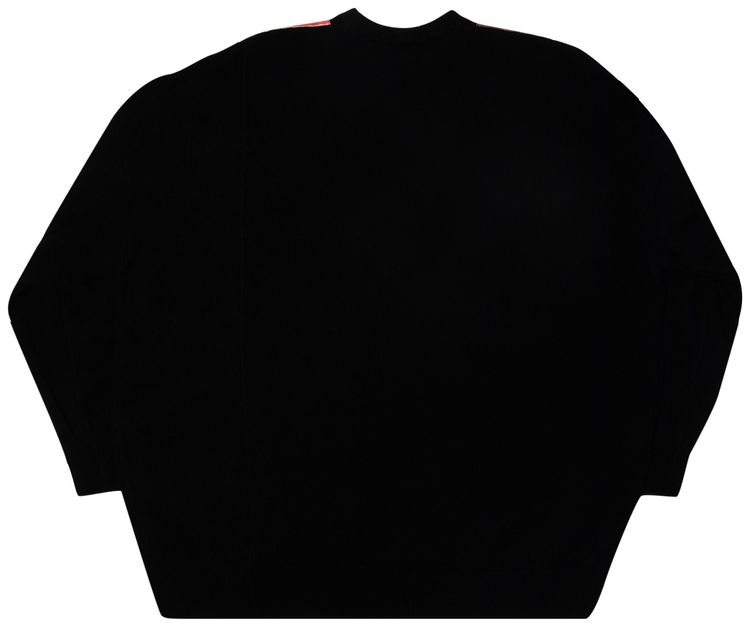 Raf Simons Laura Dern Patch Knit Black
