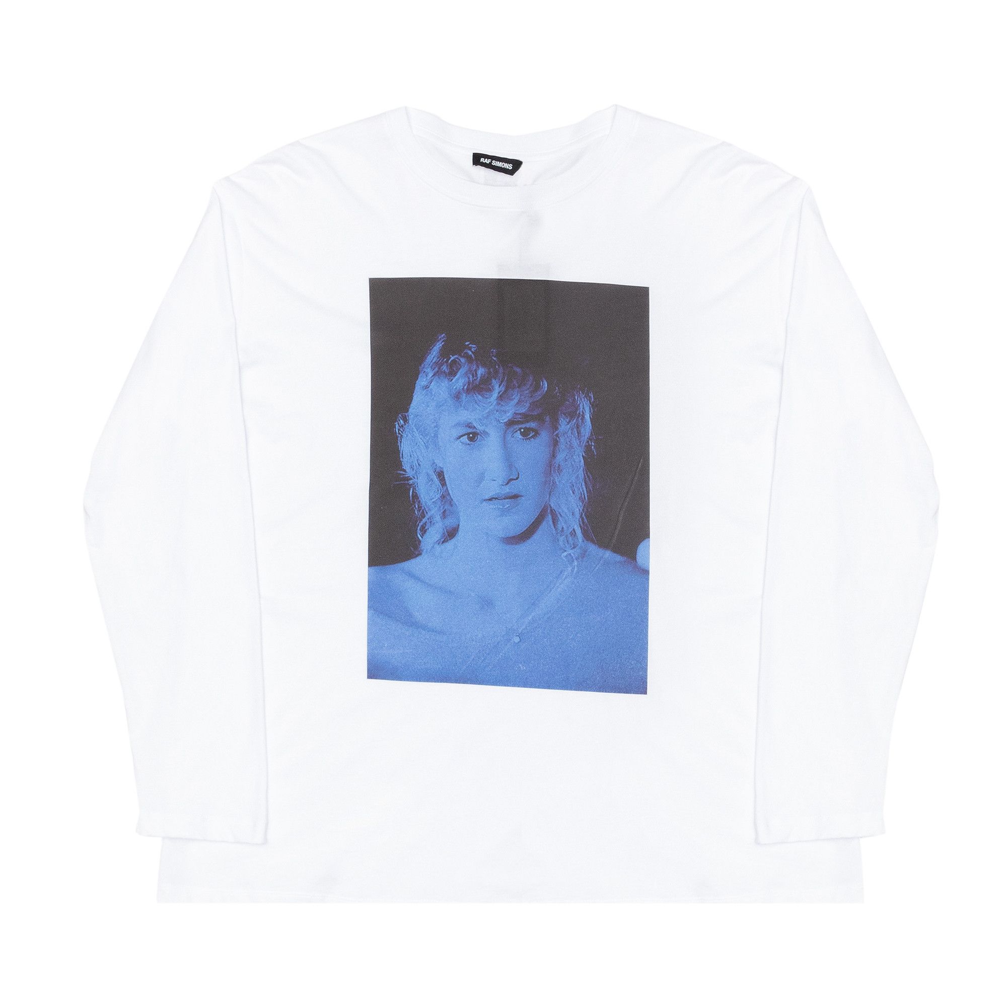 Raf simons blue velvet t cheap shirt