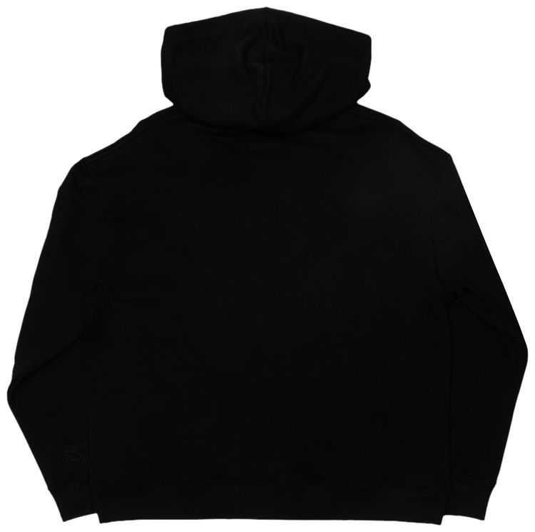 Raf Simons Pierced Ring Hoodie Black